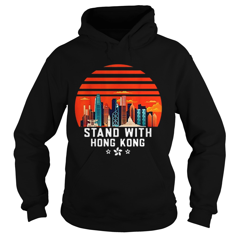 Stand With Hong Kong Sunset Hoodie