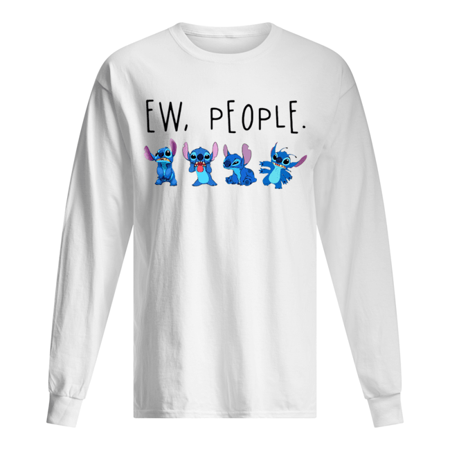 Stitch Ew People Shirt Long Sleeved T-shirt 