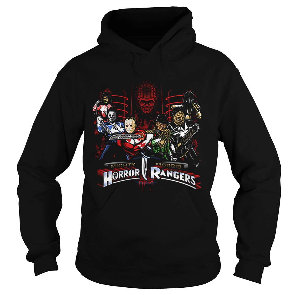 Superheroes Mighty Morbid Horror Rangers Hoodie