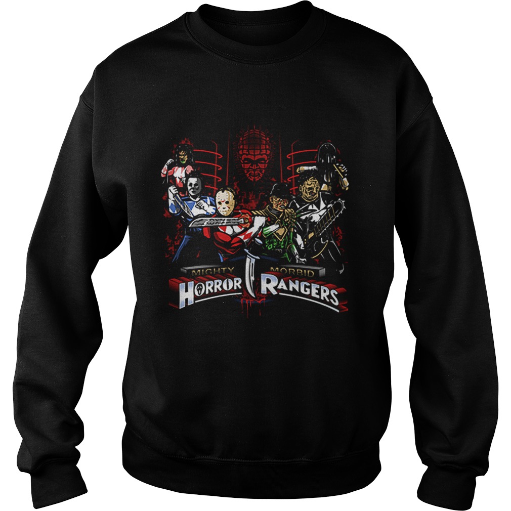 Superheroes Mighty Morbid Horror Rangers Sweatshirt