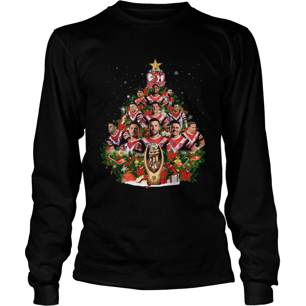 Sydney Roosters players Christmas tree LongSleeve