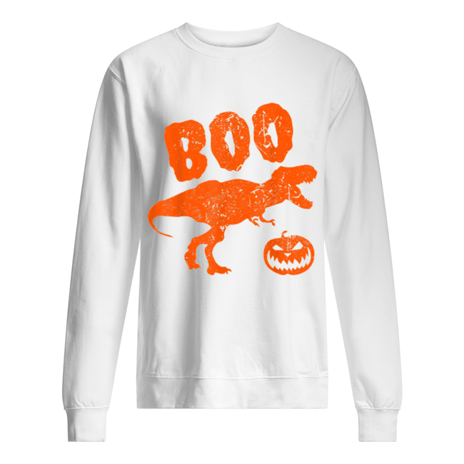 T Rex Dinosaur Pumpkin Unisex Sweatshirt