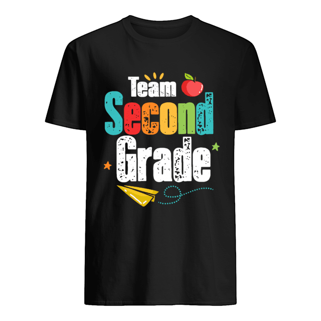 Second Grade Gift 2nd grade T-Shirt Back To School Love Second Grade T-Shirt
