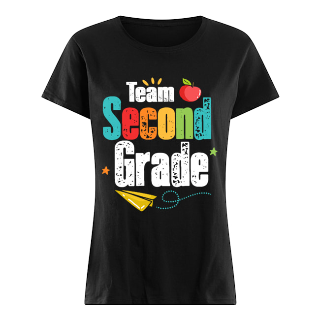 Team Second Grade Teacher Gifts 2nd Grade Back To School T-Shirt Classic Women's T-shirt