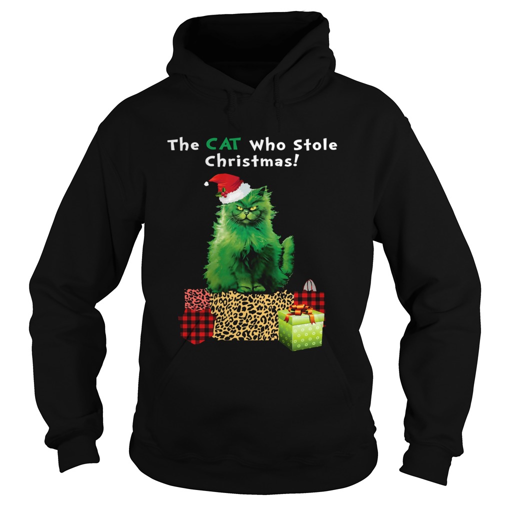 The cat who stole Christmas Hoodie