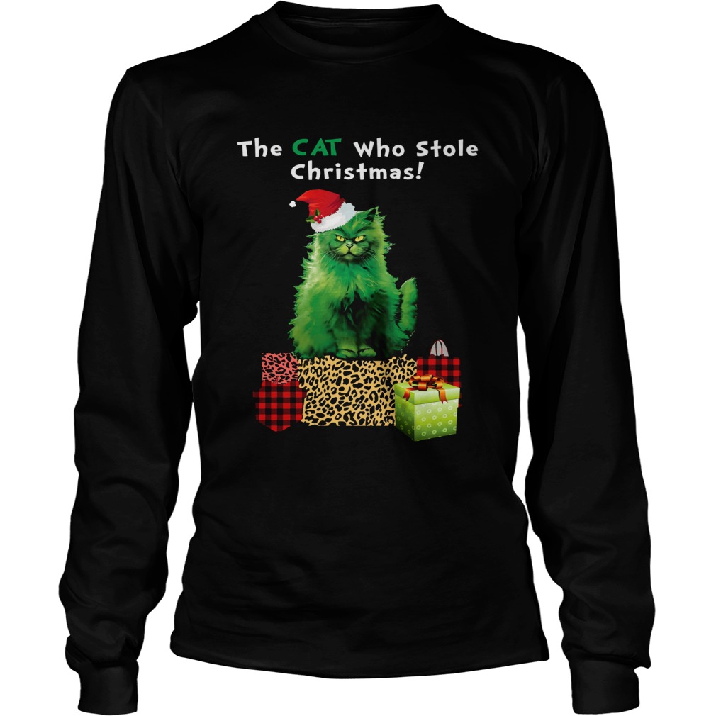 The cat who stole Christmas LongSleeve