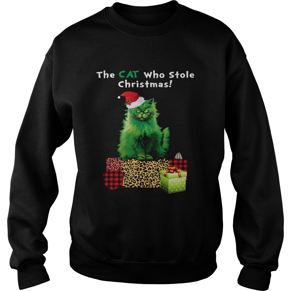 The cat who stole Christmas Sweatshirt