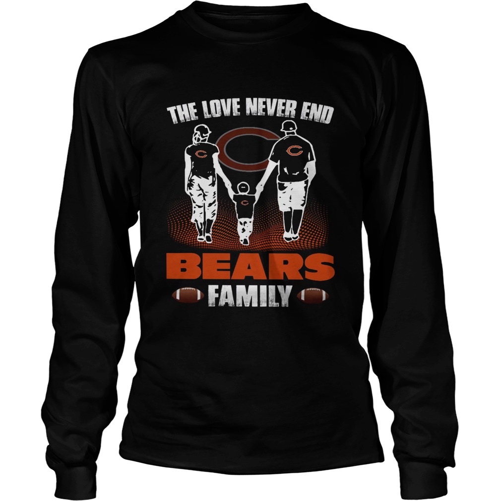 The love never end bears family LongSleeve