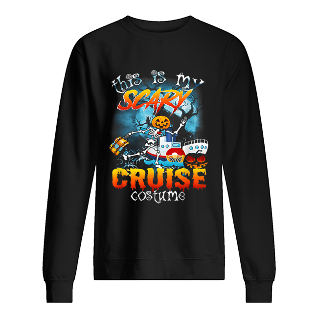 This Is My Scary Cruise Costume Halloween Unisex Sweatshirt