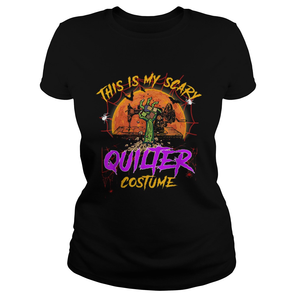This is my scary quilter costume Halloween Classic Ladies
