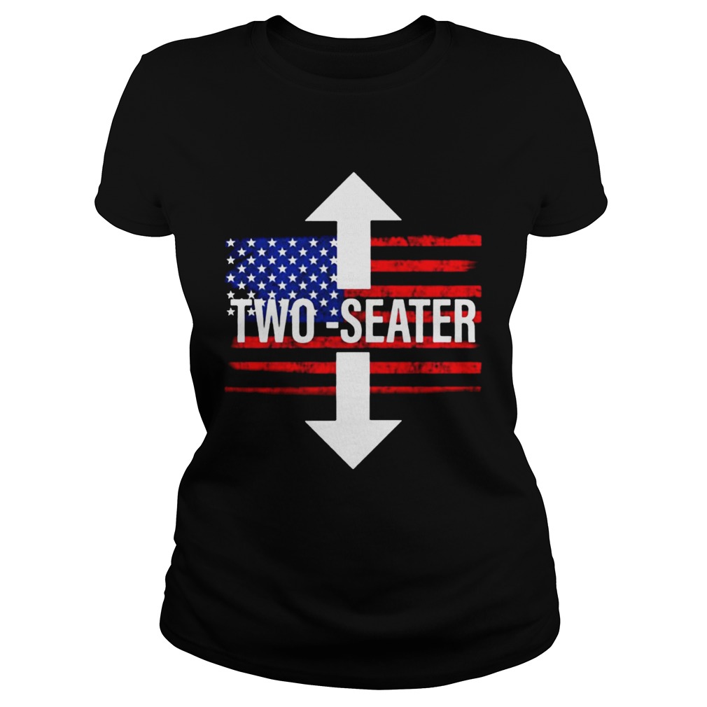 Trump Rally United States Two Seater Shirt Classic Ladies