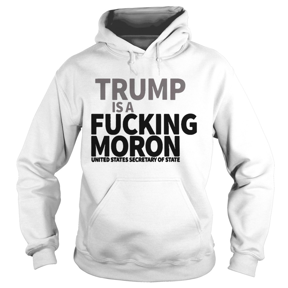 Trump is A Fucking MORON Shirt Hoodie