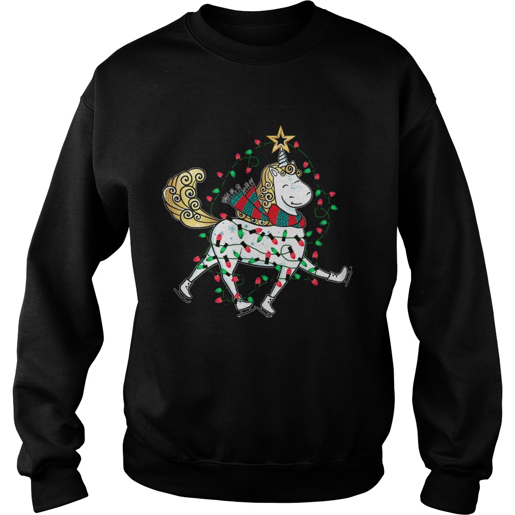 Unicorn Christmas Funny Unicorn Xmas TShirt Sweatshirt