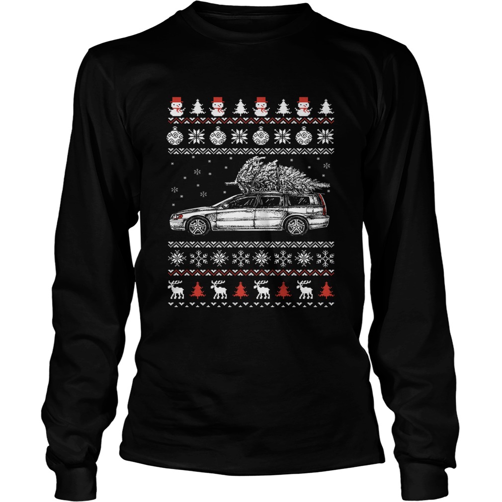 Volvo V70 Brings ugly Christmas sweater LongSleeve