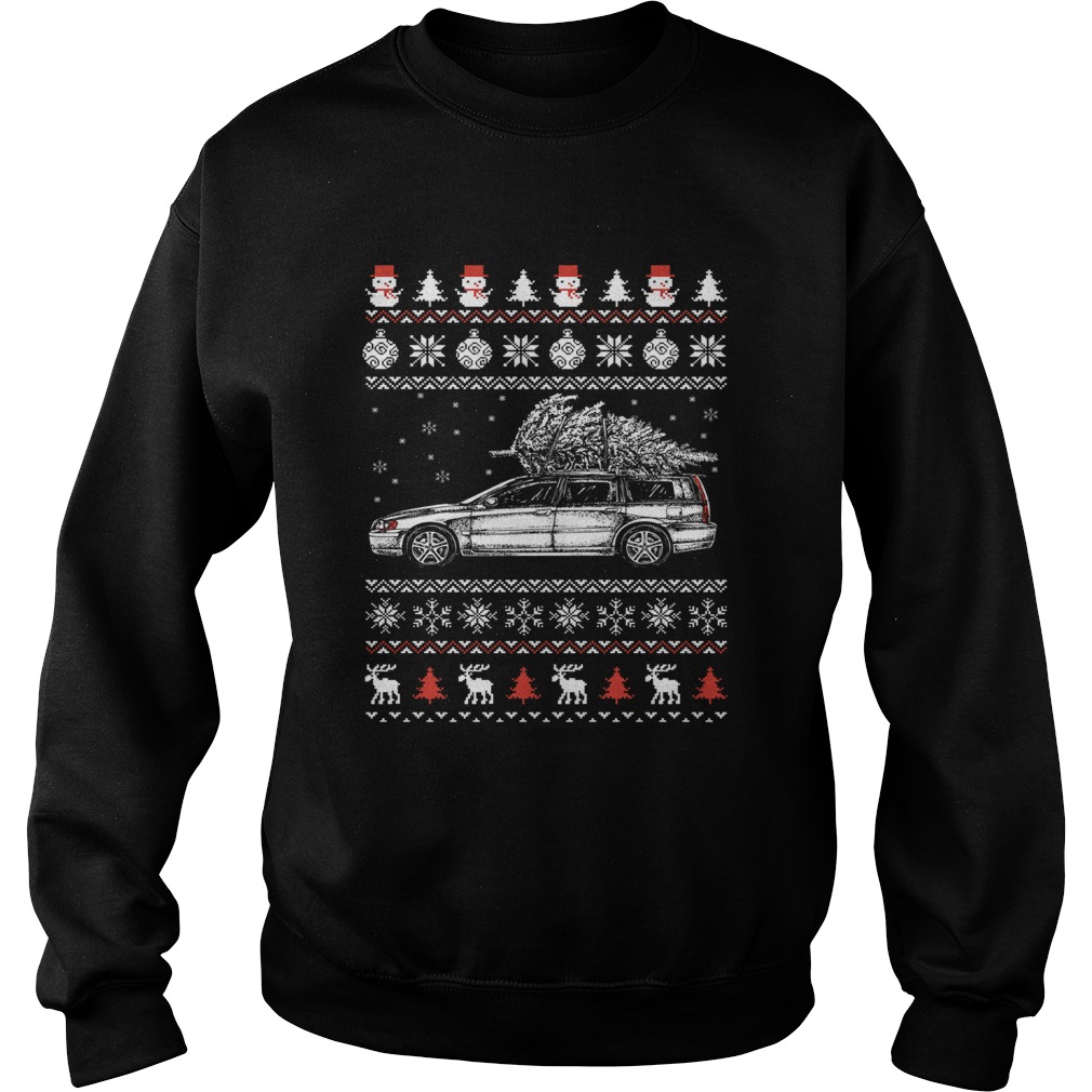Volvo V70 Brings ugly Christmas sweater Sweatshirt