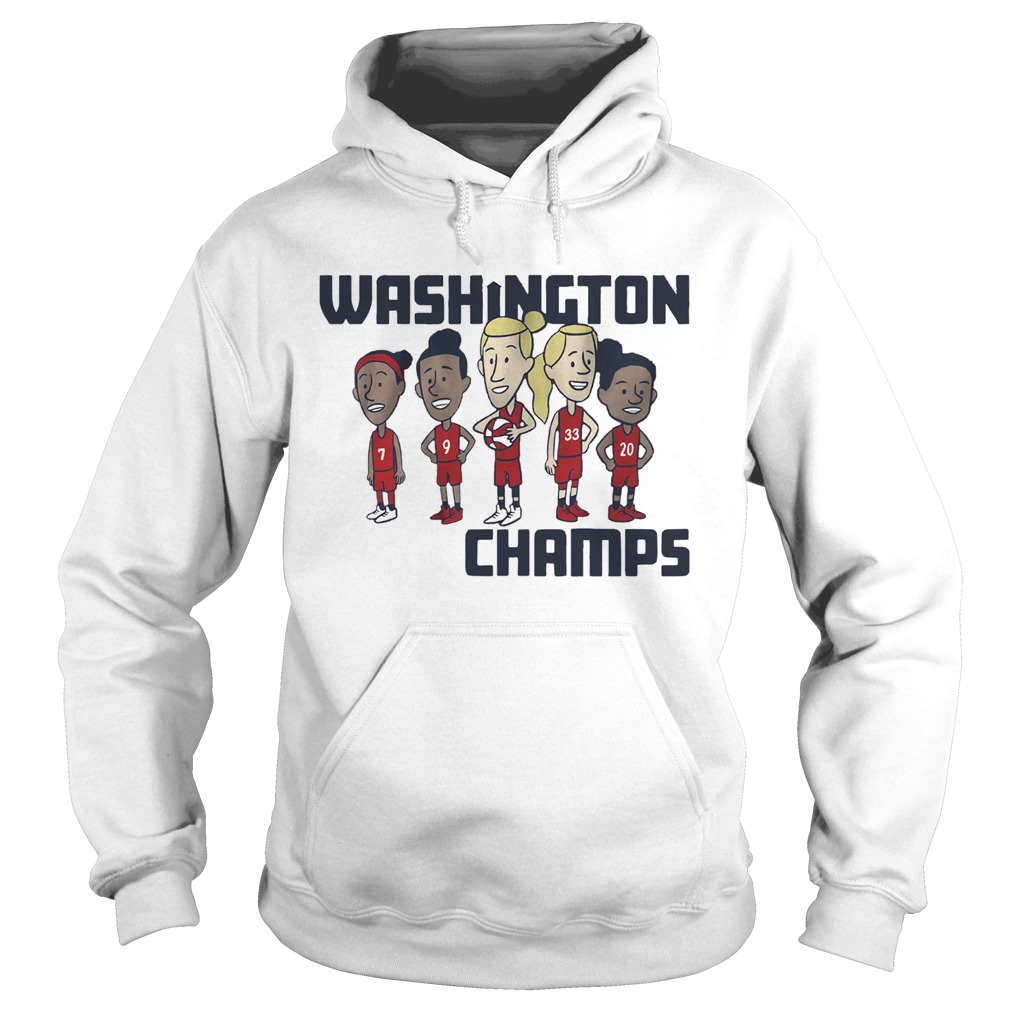 Washington Mystics 2019 Champions Hoodie