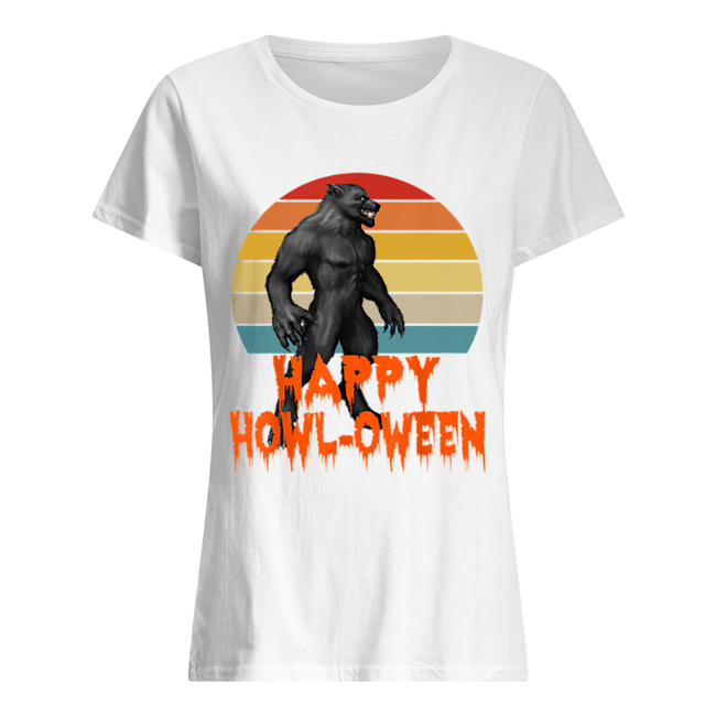 Werewolf Vintage Werewolves Halloween Costume Classic Women's T-shirt