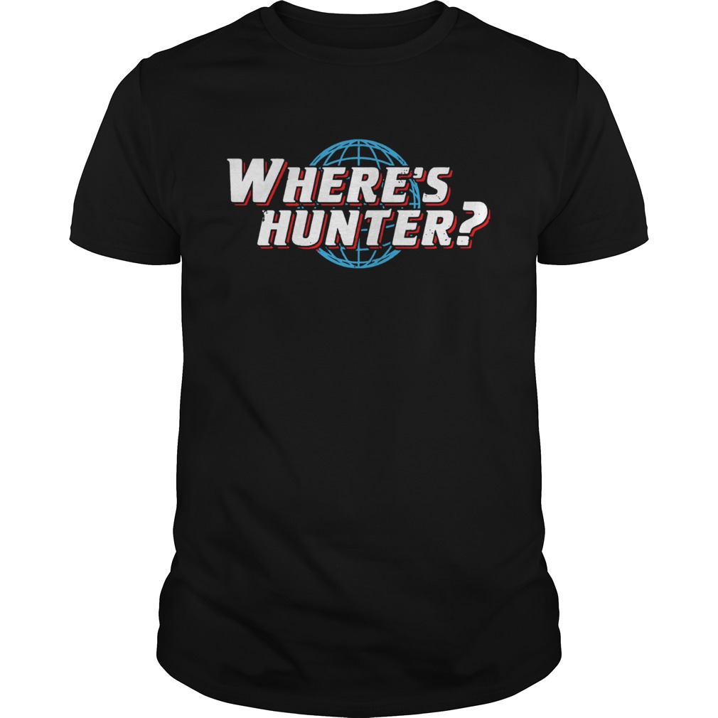 Wheres Hunter shirt - Trend Tee Shirts Store
