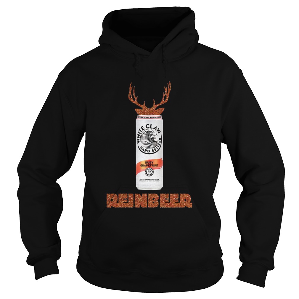 White Claw Ruby Grapefruit Sparkling Reinbeer Christmas Shirt Hoodie
