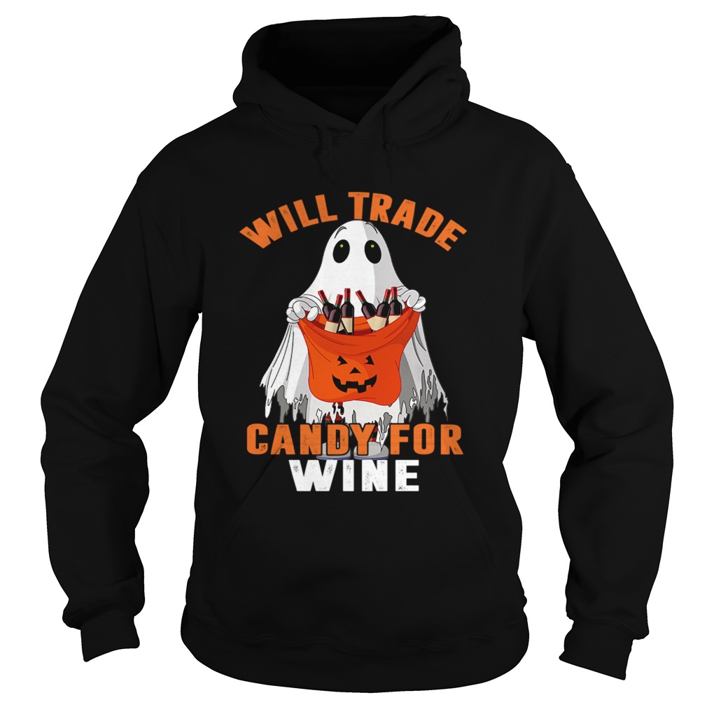 Will Trade Candy For Wine Funny Wine Lover TShirt Hoodie