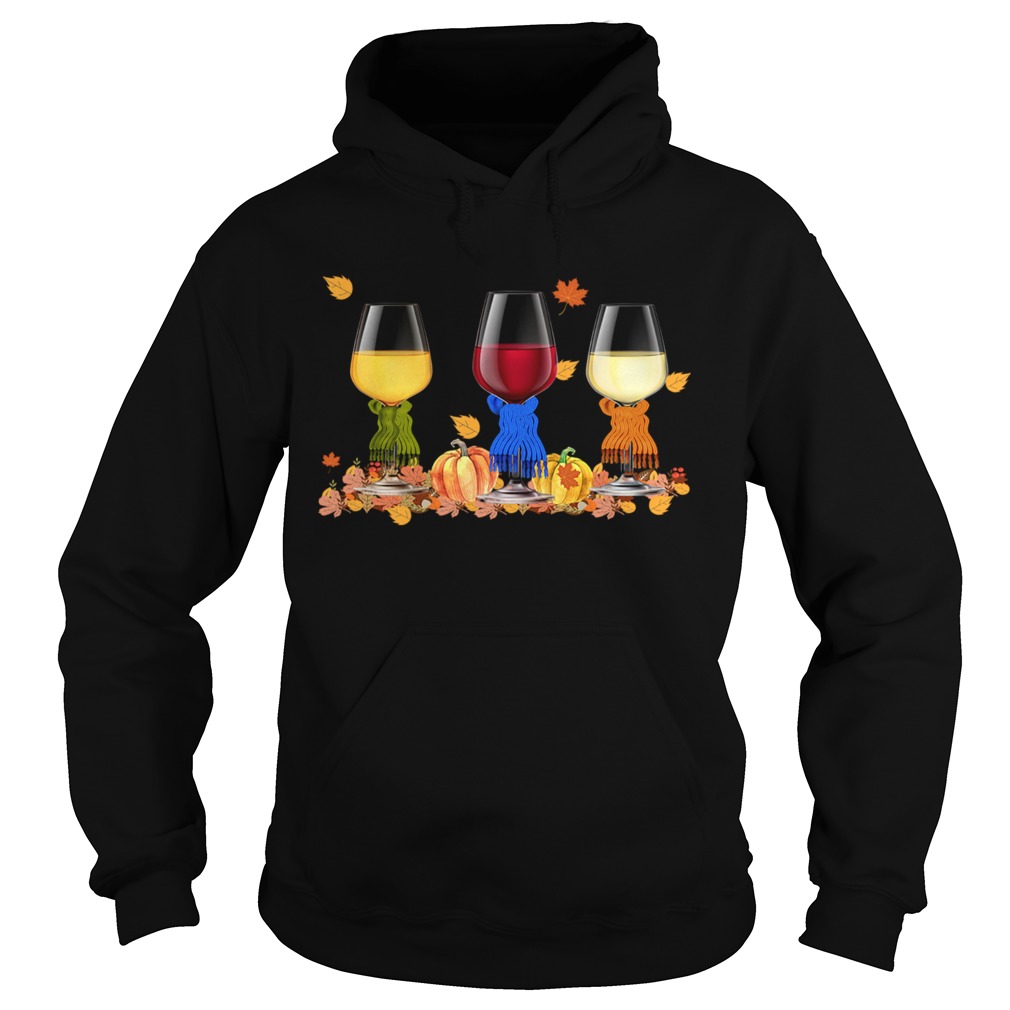 Wine Auturn Vibe Funny Wine Lover TShirt Hoodie