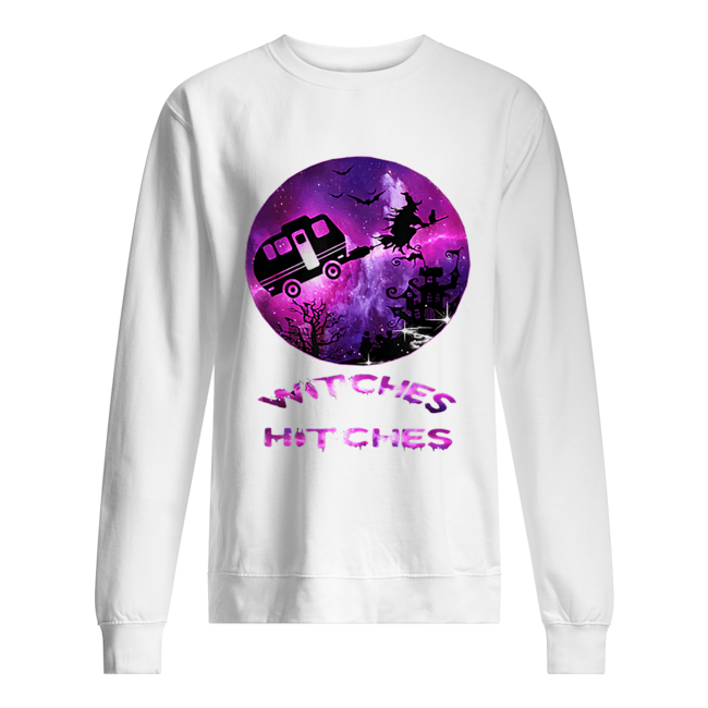Witches With Hitches Funny Camping Halloween Gift Unisex Sweatshirt