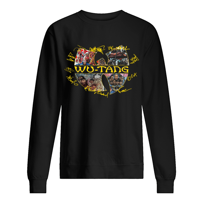 Wu-tang Clan art signature Unisex Sweatshirt