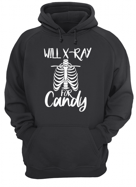 X-Ray Skeleton Candy Unisex Hoodie