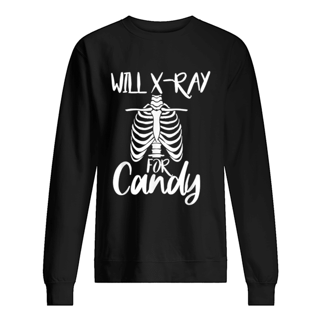 X-Ray Skeleton Candy Unisex Sweatshirt