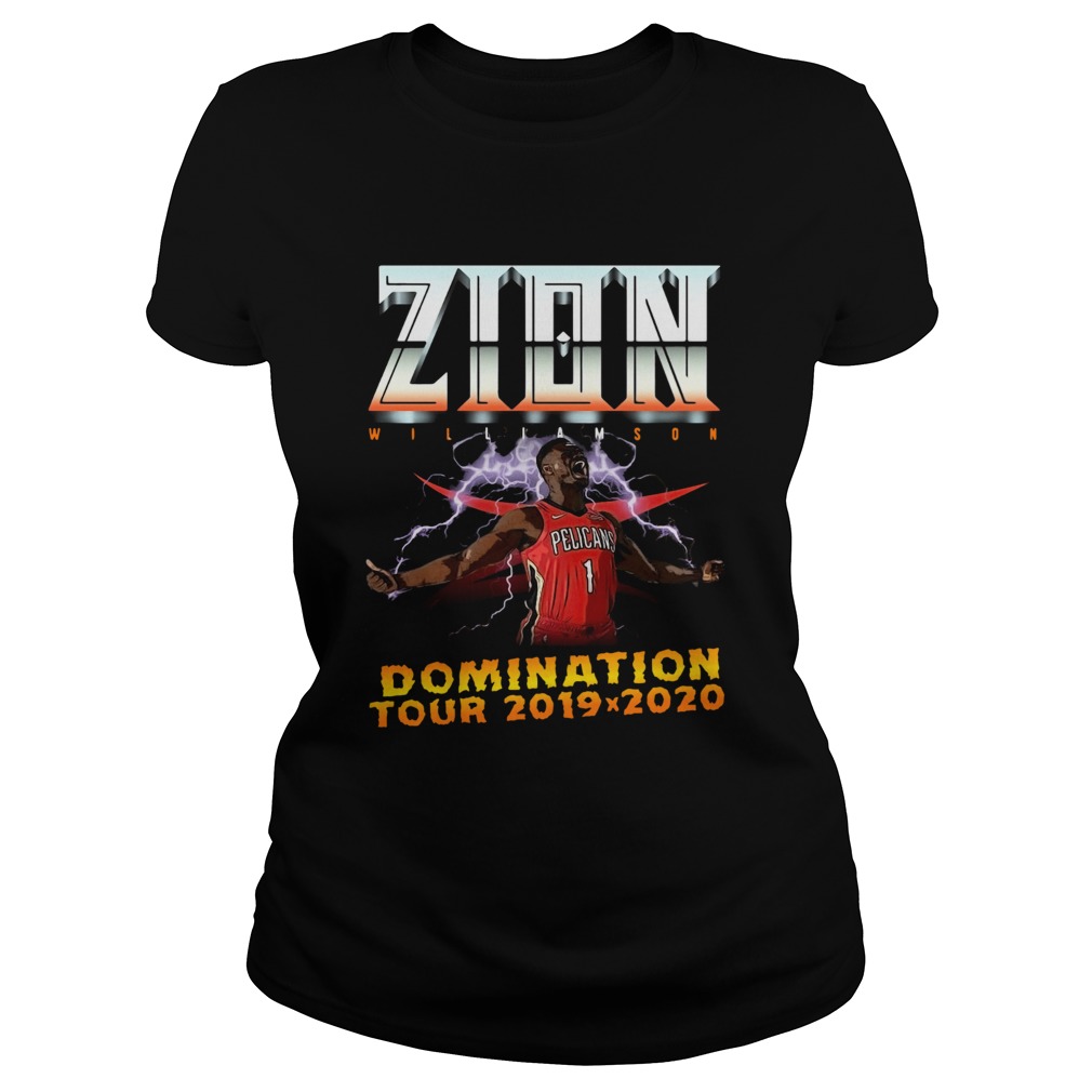 Zion Williamson Domination tour 2019 2020 Classic Ladies