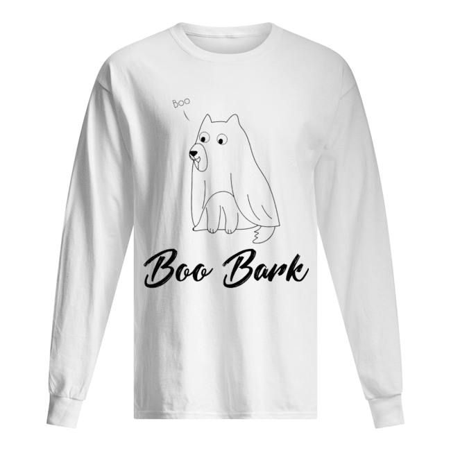 boo bark T-Shirt Long Sleeved T-shirt 