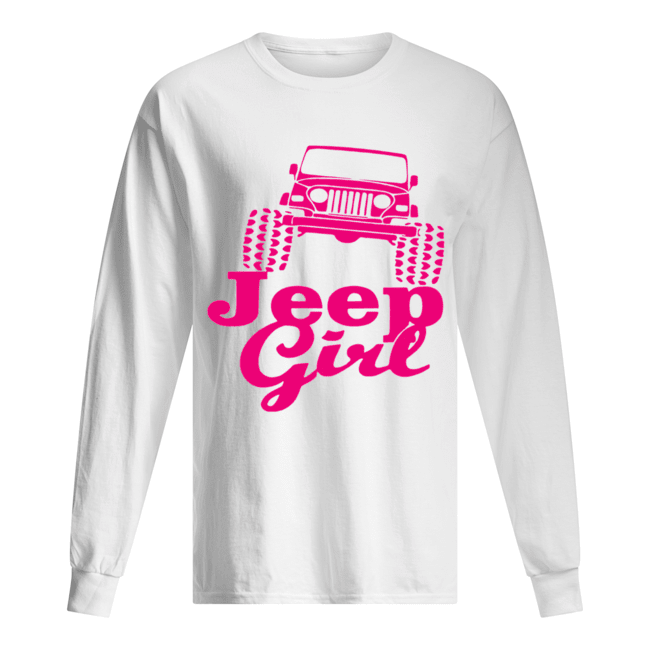 jeep girl Long Sleeved T-shirt 