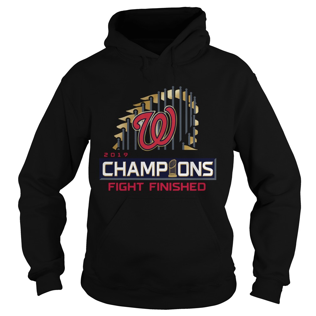 1572836434Washington Nationals champions fight finished Hoodie