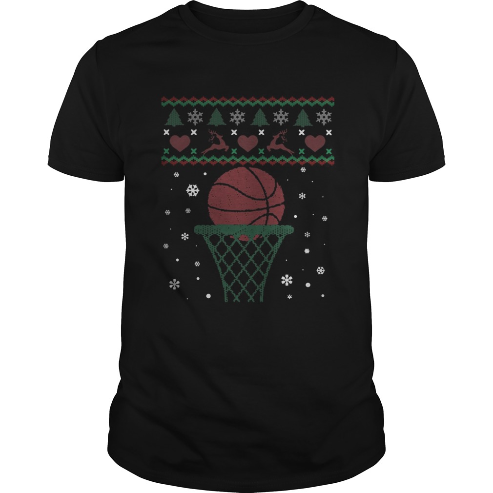 Basketball Player Christmas shirt