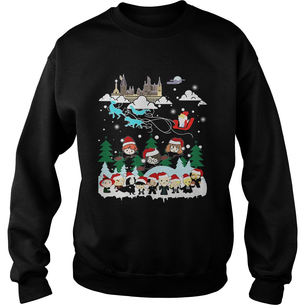 1572853787Harry Potter Chibi Ugly Christmas Sweatshirt
