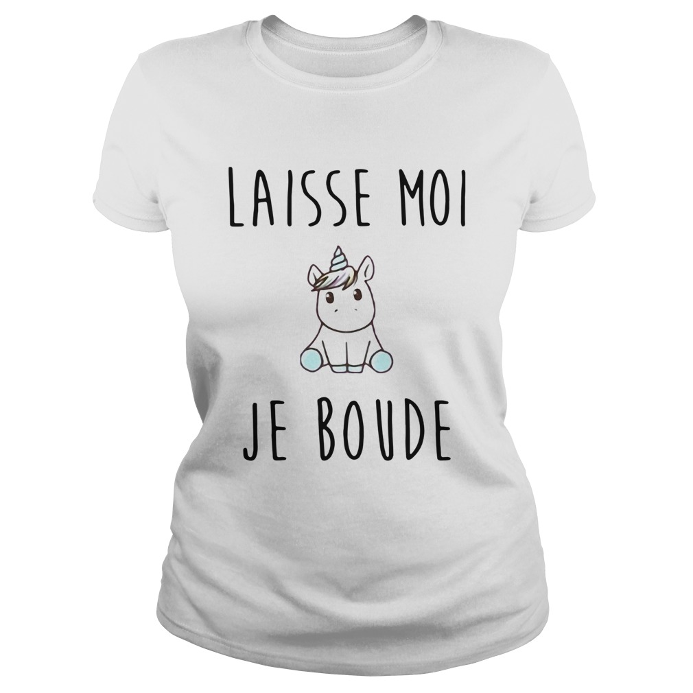 1572856468Unicorn Laisse Moi Je Boude Classic Ladies
