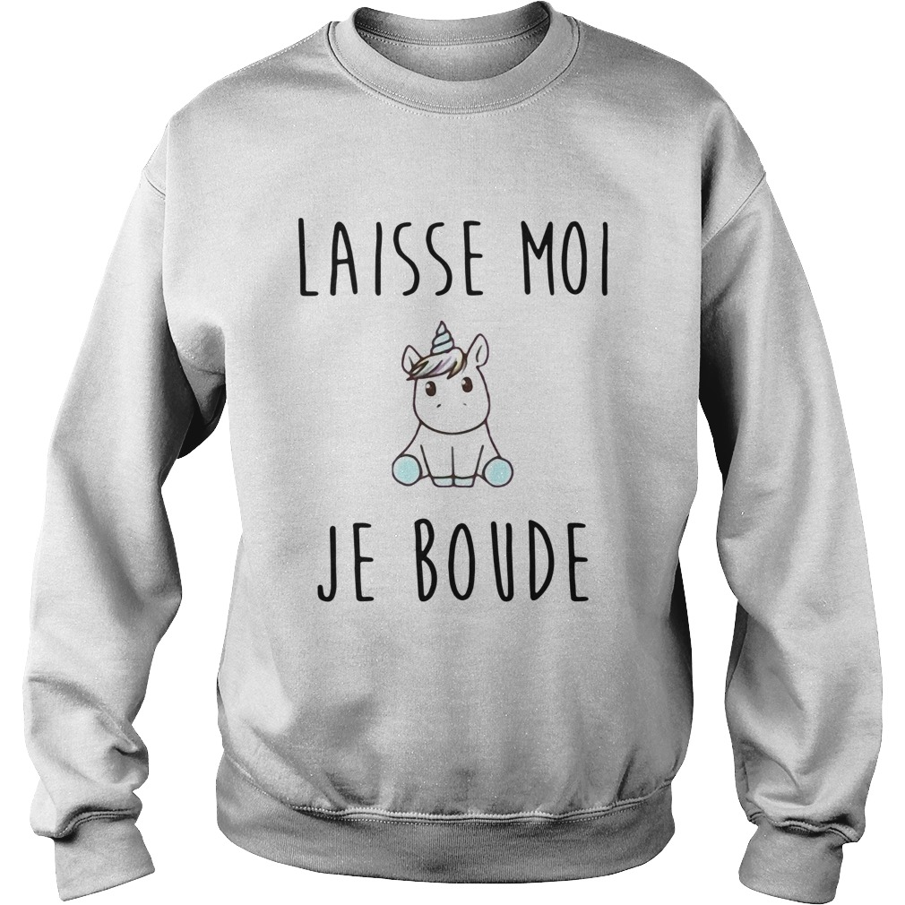 1572856468Unicorn Laisse Moi Je Boude Sweatshirt