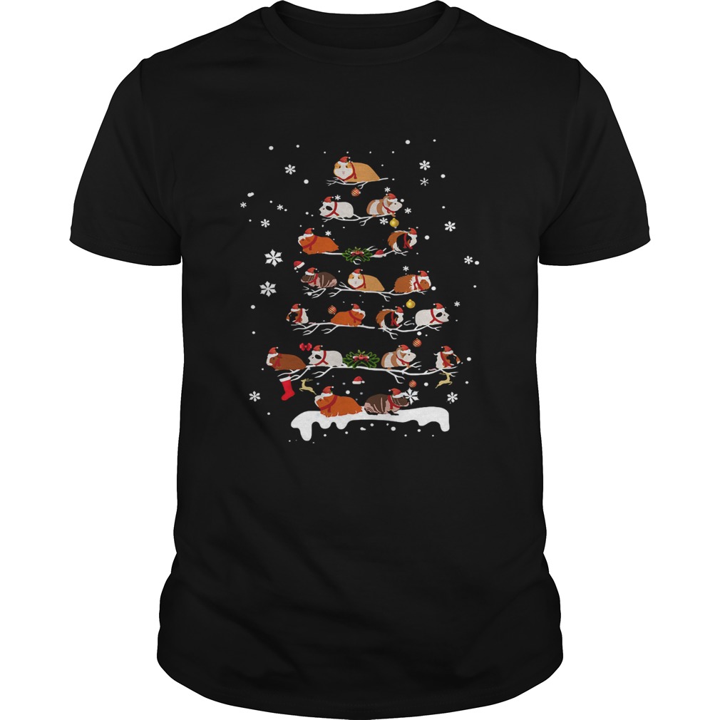 Guinea Pigs Christmas Tree shirt