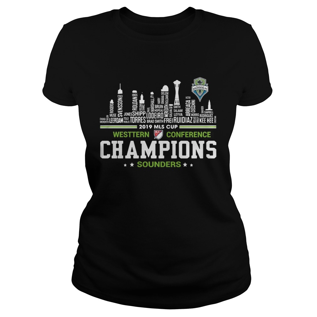 2019 MLS Cup Western Conference Champions Sounders building Classic Ladies
