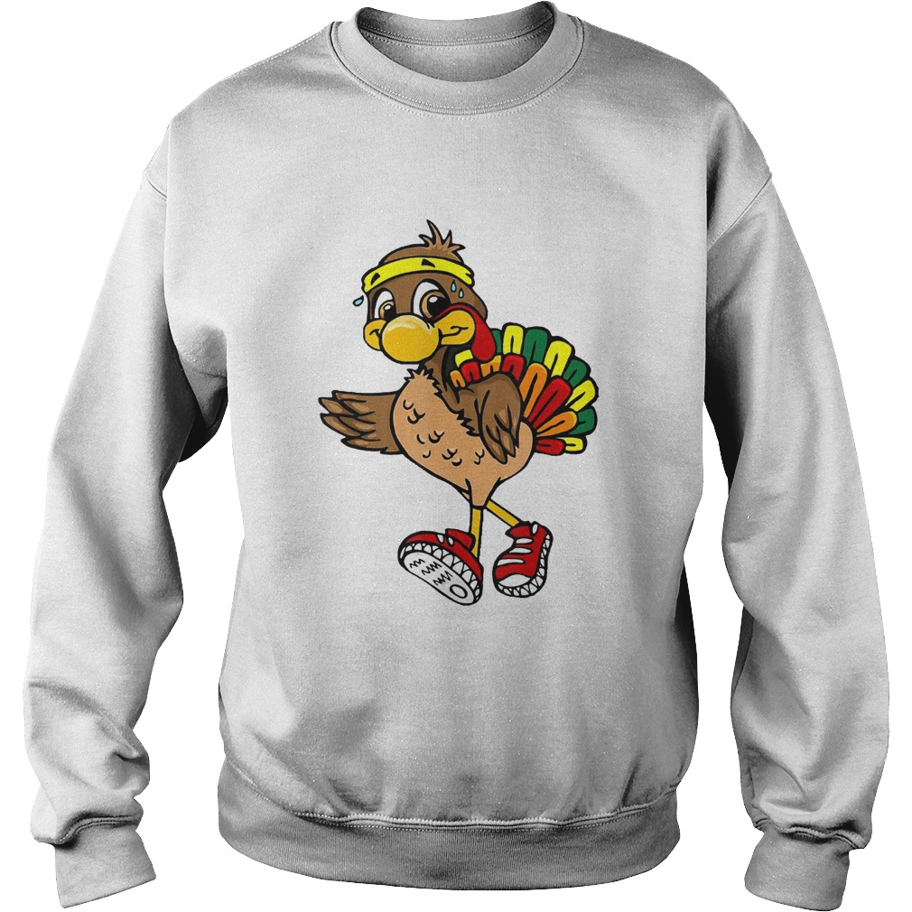 5k Turkey Trot Squad Pilgrim Thanksgiving Running Sweatshirt