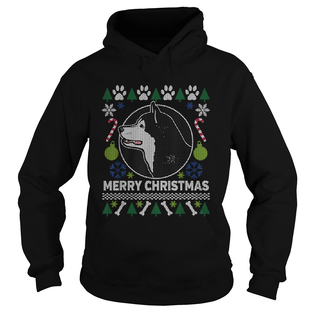 Alaskan Malamute Dog Breed Ugly Christmas Style Gifts Hoodie