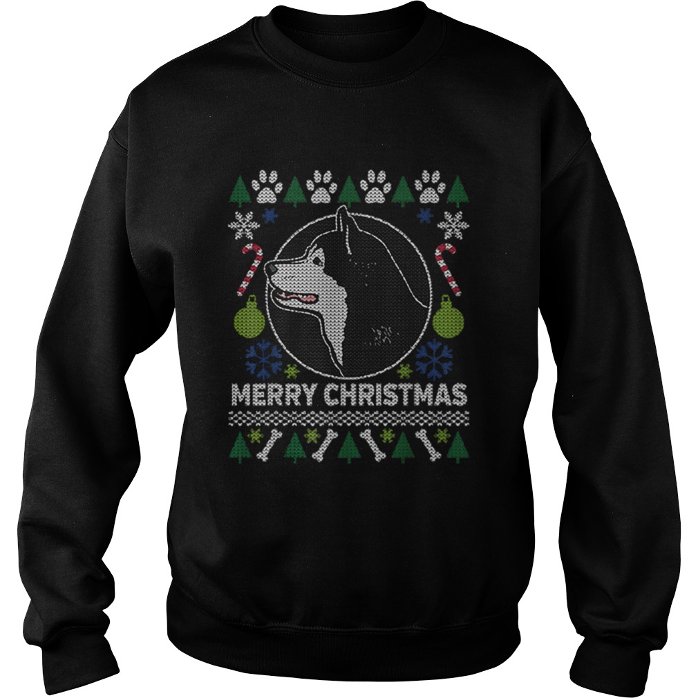 Alaskan Malamute Dog Breed Ugly Christmas Style Gifts Sweatshirt