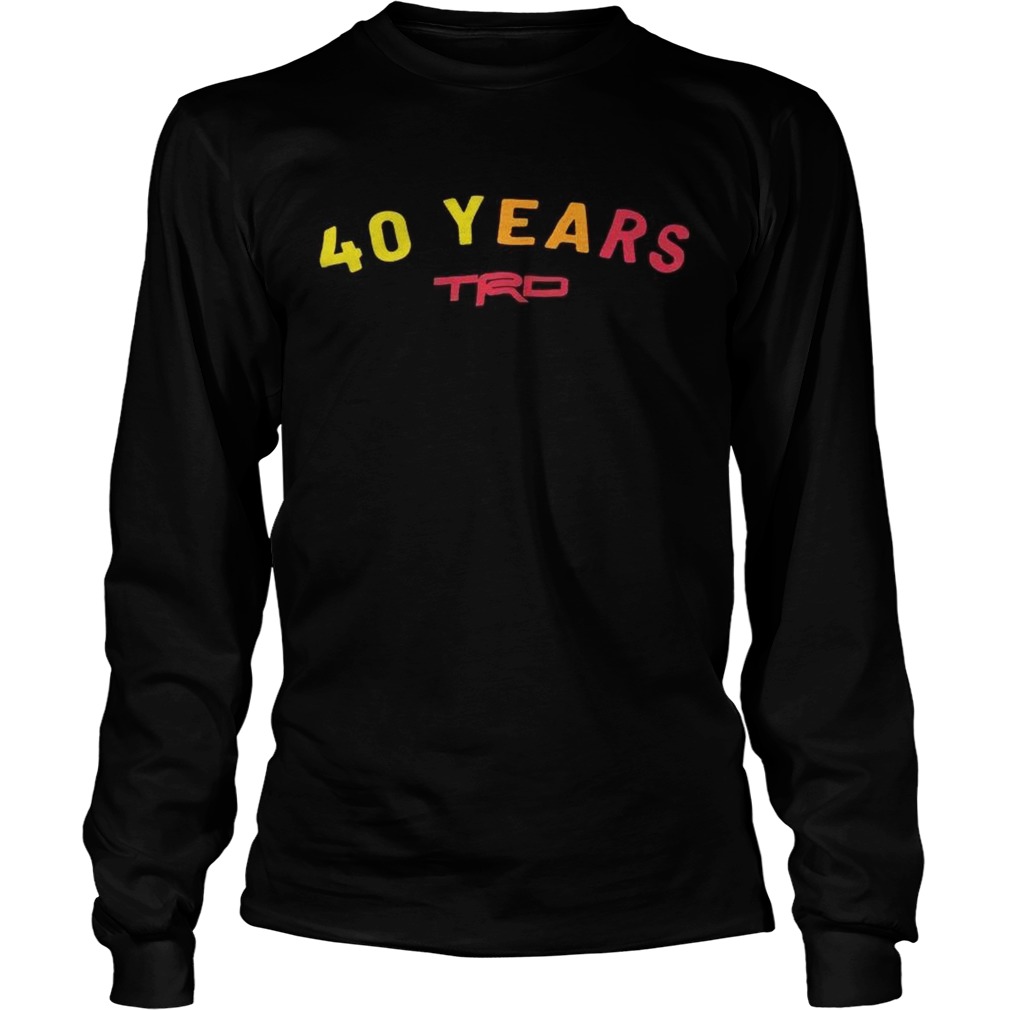 Anniversary 40 Years TRD LongSleeve
