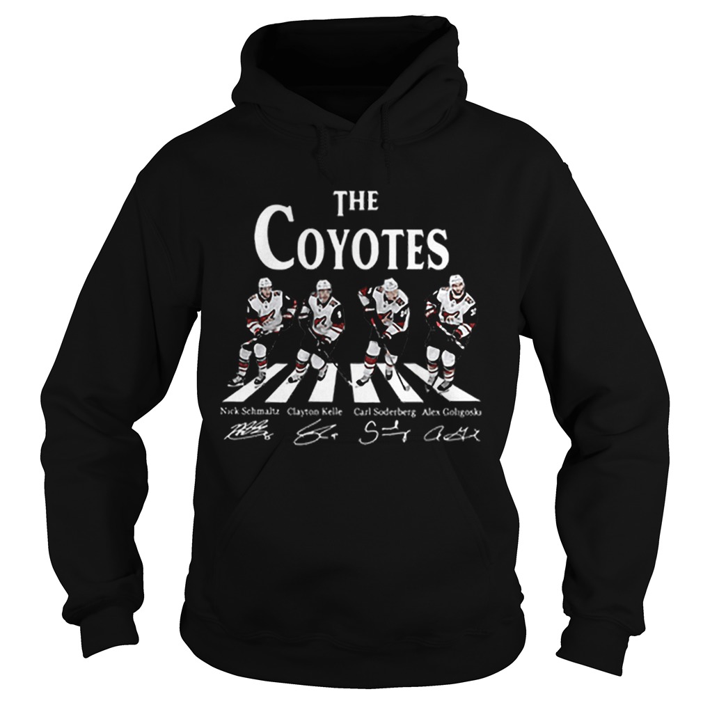Arizona Coyotes The Coyotes Abbey Road Signatures Hoodie
