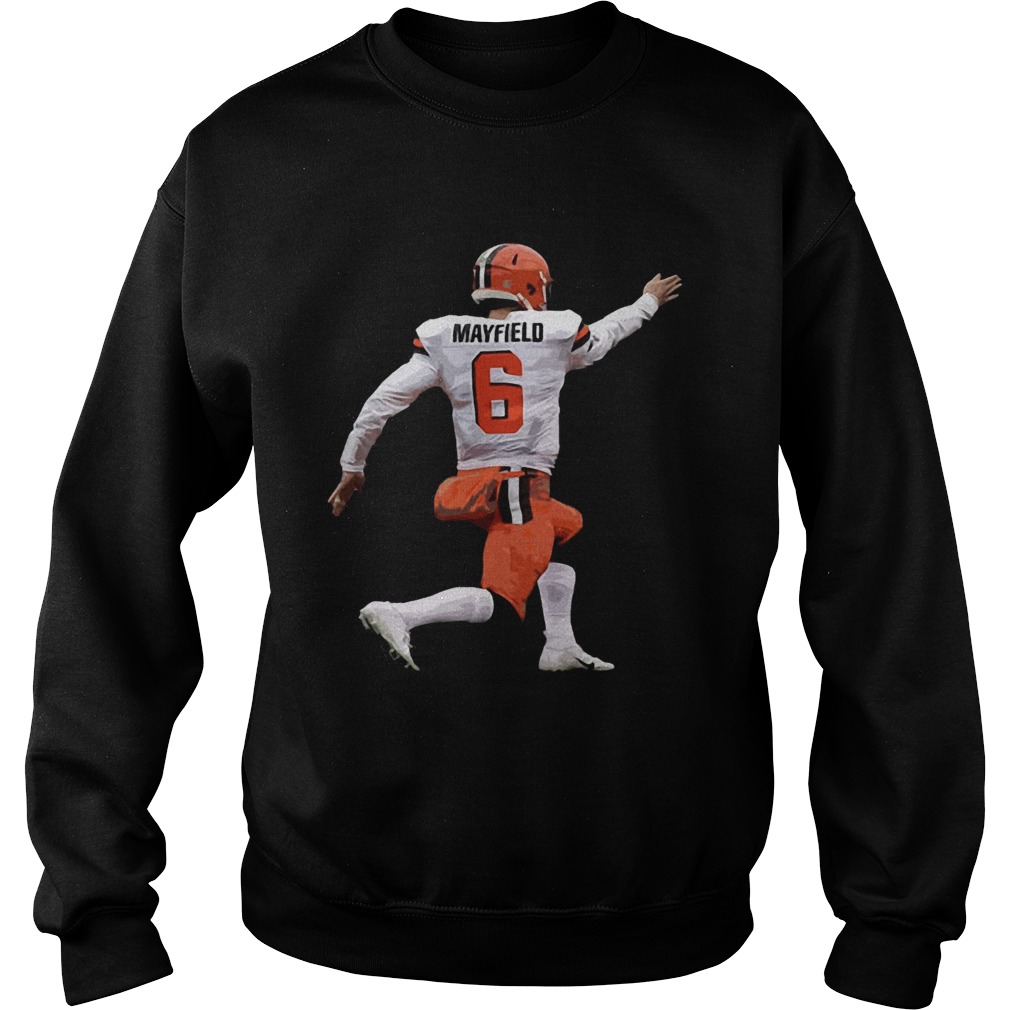 Baker Mayfield Cleveland Browns Baseball Sweatshirt