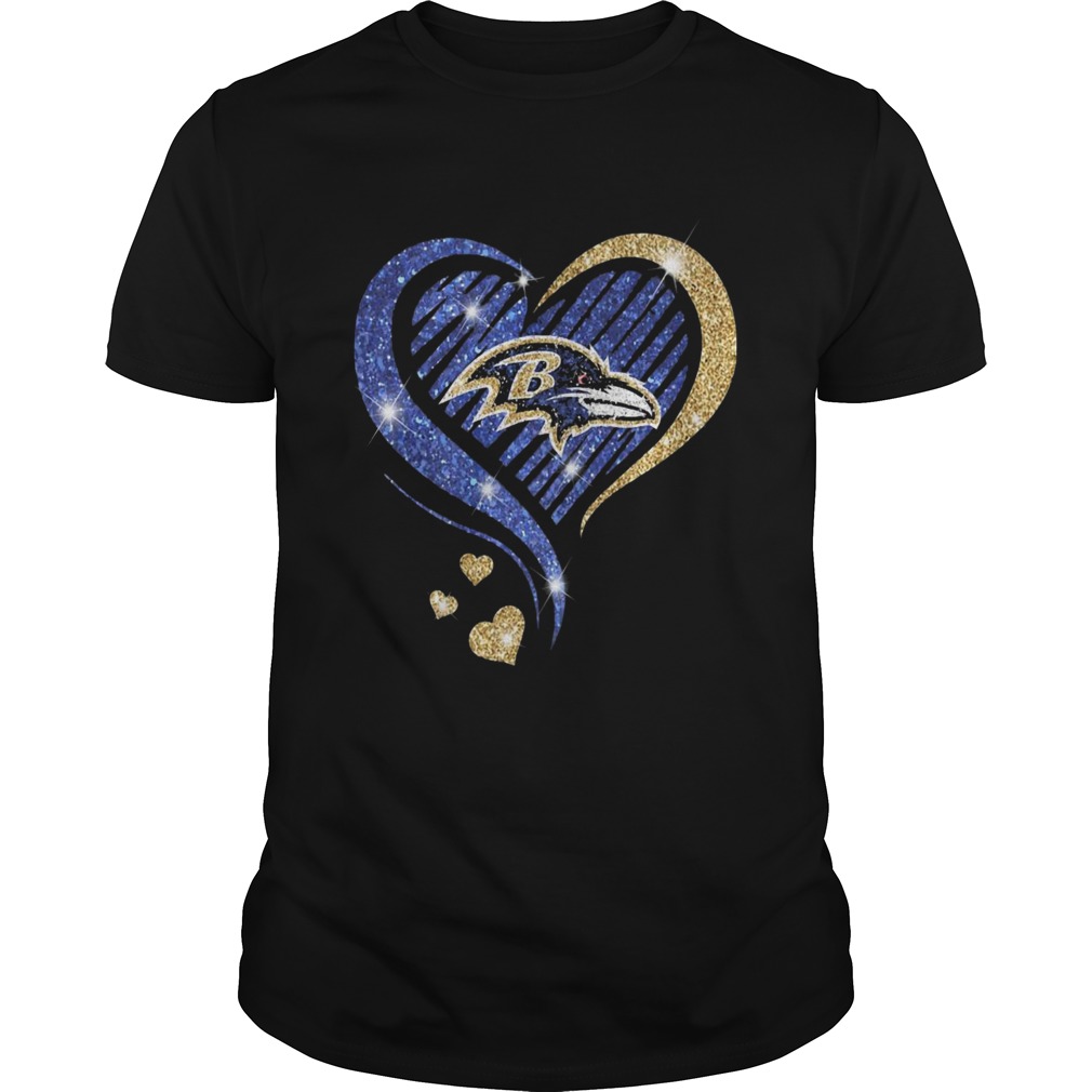 Baltimore Ravens Diamond Heart shirt
