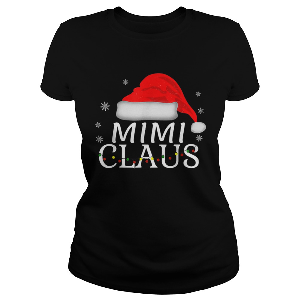 Beautiful Mimi Claus Funny Christmas Pajamas Matching Grandmother Gift Classic Ladies
