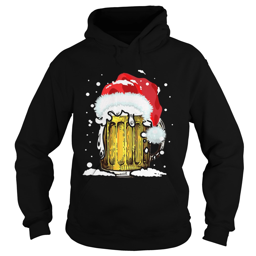 Beer Santa Ugly Christmas Hoodie