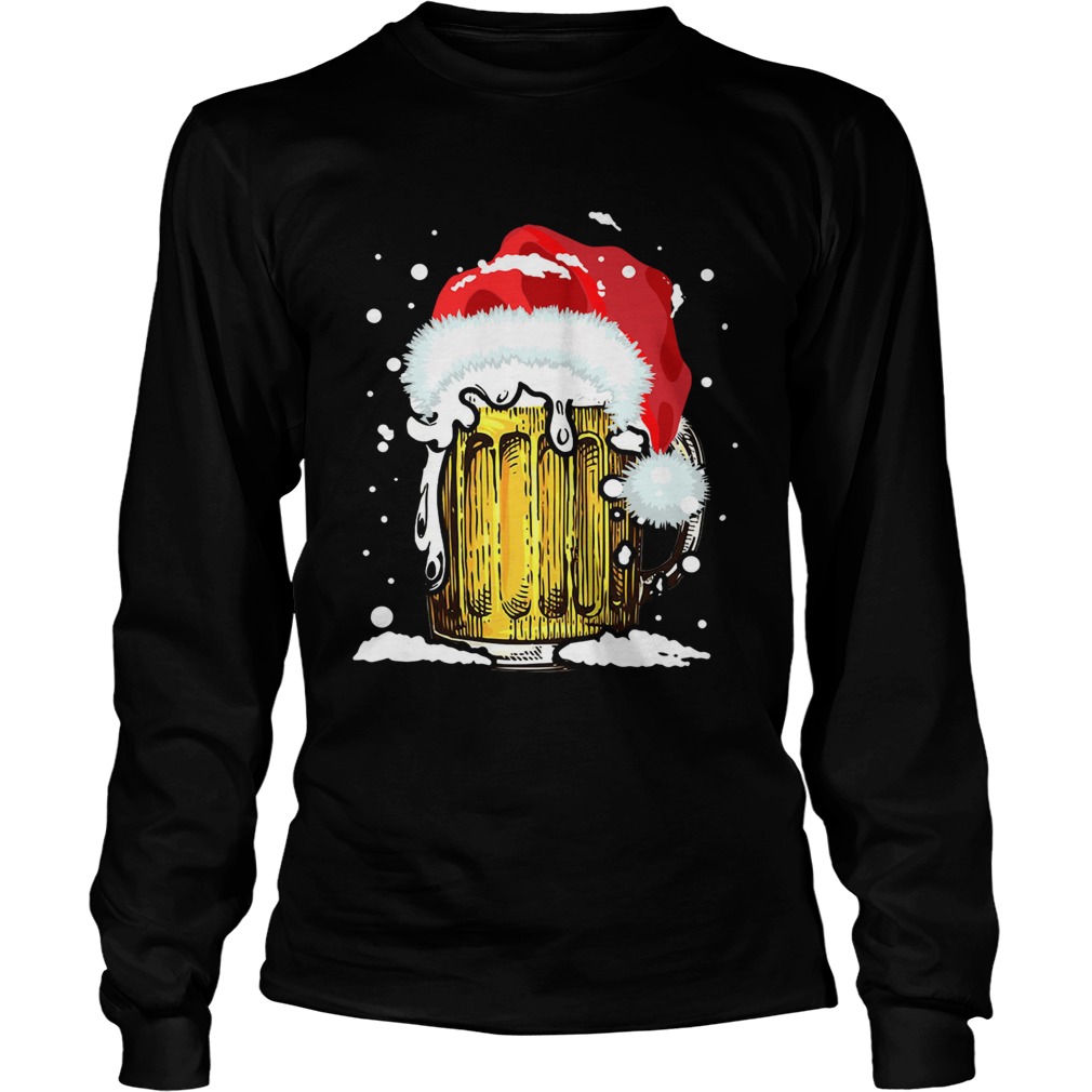 Beer Santa Ugly Christmas LongSleeve