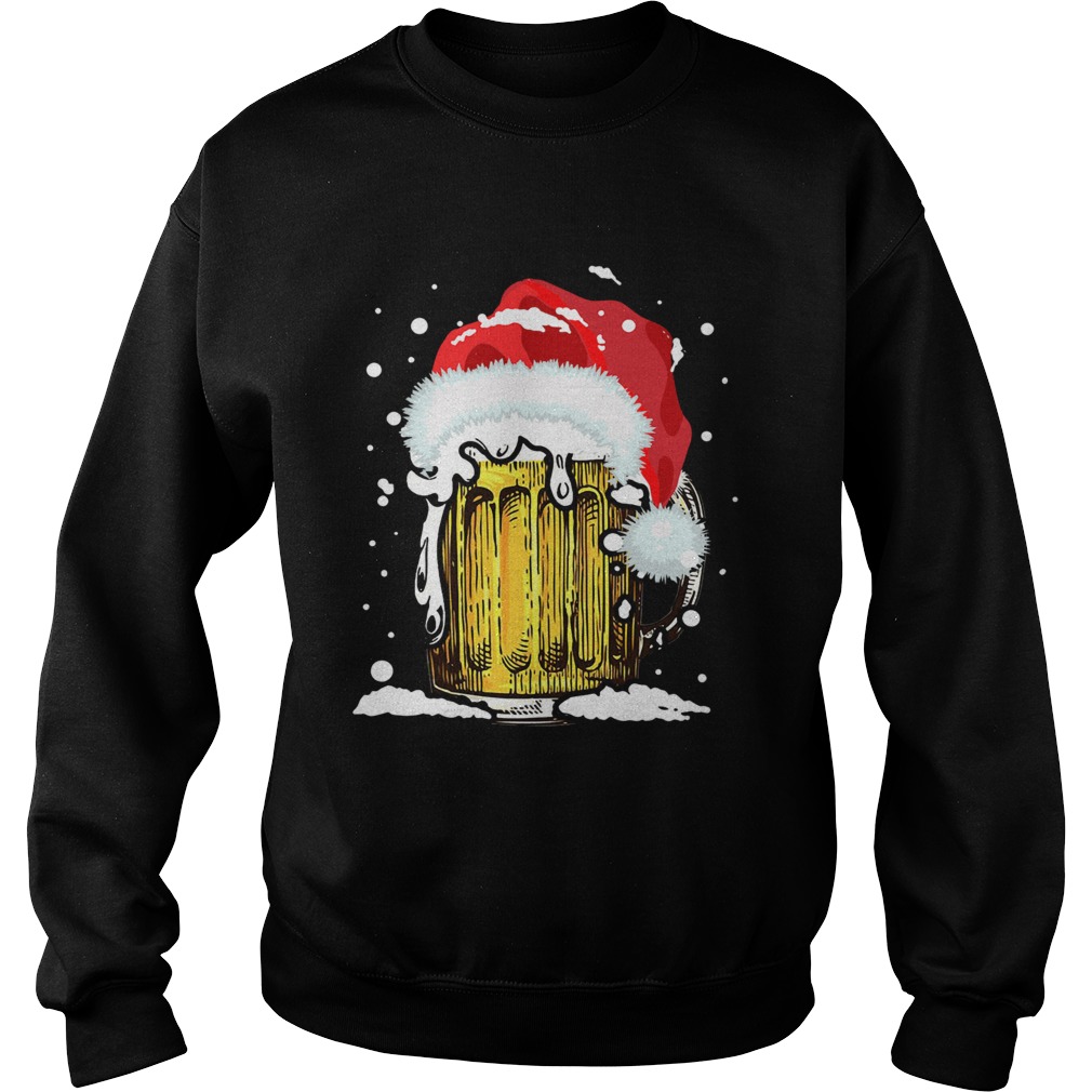 Beer Santa Ugly Christmas Sweatshirt